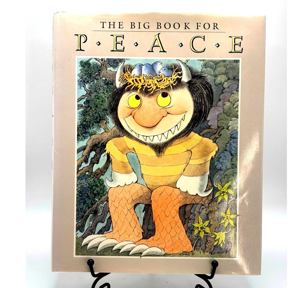 Vintage 1990 First Edition, The Big Book for Peace Anthology, HCDJ